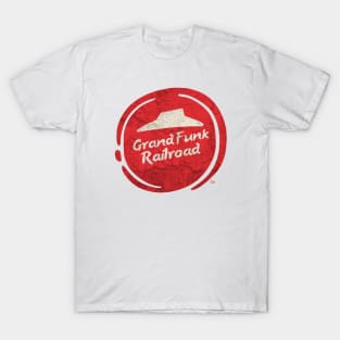 Cosplay Parody Pizza Hut Vintage Music Lovers - Grand Funk Railroad T-Shirt